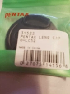 Pentax O-LC52 Front Lens Cap 52mm Lens Dust Cover Protector DN - Picture 1 of 4