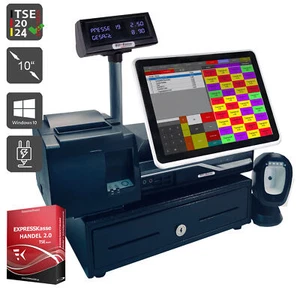 TSE 2025 mini Touch Kasse für Handel Kiosk Laden Scanner Kasse Bondrucker - Bild 1 von 6