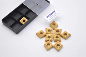 Insertos de carburo CNC 10 piezas nuevos TUNGALOY CNMG431-TM T9125 CNMG120404-TM T9125 - Imagen 1 de 6