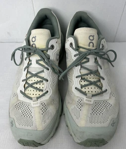 On Cloudventure white/moss women sneakers running/trail shoes 9 - Picture 1 of 13