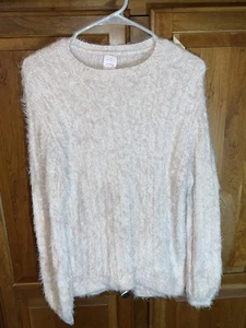 Zara Knit Fuzz Sweater sz 13 - 14 - Picture 1 of 5