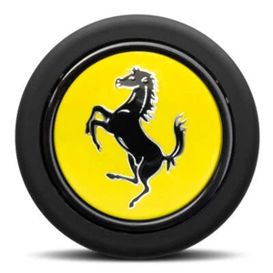 MOMO Ferrari Horn Button Round Lip Prancing Horse Original Genuine OEM 157588 - Picture 1 of 8
