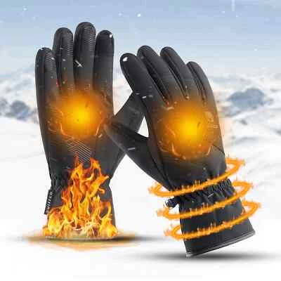 Cycling Glove Ski Waterproof Warm Non-slip Windproof Touch Screen Hiking Glove - Bild 1 von 4