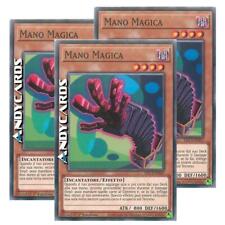 3x MANO MAGICA • (Magic Hand) • Comune • DLCS IT047 • 1Ed • Yugioh! • ANDYCARDS