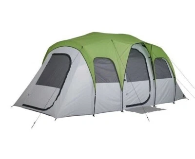 Ozark Trail 8 Person Clip & Camp Family Tent 16' x 8' 78" Center Height Green - Image 1 of 4