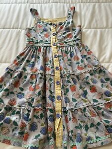 🎄 Girl’s Girls Size 12 L Large Matilda Jane Fall Floral Casual Dress Outfit