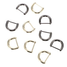  10 Pcs Bag Accessories Replacement Parts Metal Rings Swivel Hooks Multifunction