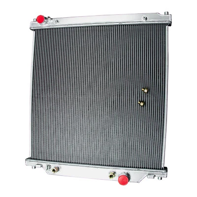 4-Row Aluminum Radiator for 03-07 Ford F350 F250 F450 Excursion,6.0L Powerstroke Foto 1 de 4