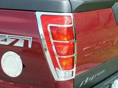 Capas traseiras de ABS cromadas para Chevy Avalanche 2002-2006 - Imagem 1 de 2