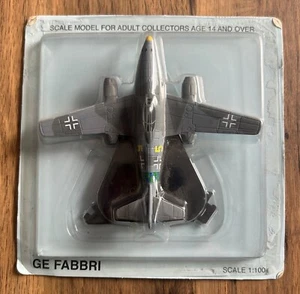 GE Fabbri ME 262 Schwalbe 1:100  Model Aircraft - Picture 1 of 2