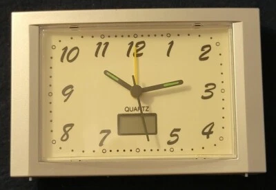 Time & Temperature Alarm Clock  (B15) - Image 1 of 2