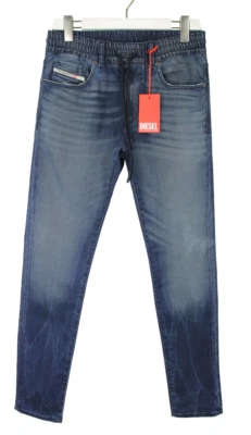 Diesel D-Strukt 068DV Jogg Jeans Herren W28/L32 Whiskers Neu Denim Blau - Bild 1 von 4