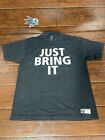 WWE The Rock Johnson Just Bring It Shirt Sz Large Authentic Wrestling Apparel