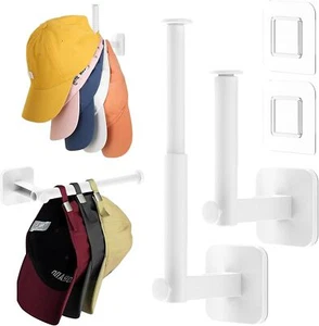 Hat Organizer for Baseball Caps Hat Rack for Wall Hat Hooks Hat Storage Holder f - Picture 1 of 6
