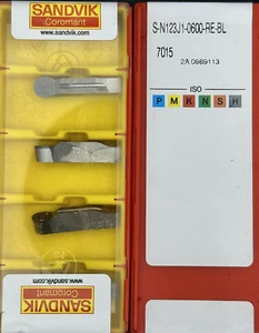 Sandvik Wendeplatten S-N123J1-0600-RE-BL 7015 CBN Wendeschneidplatten ***Neu*** - Picture 1 of 1