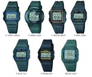 Casio Watch Casio Collection Domestic genuine product Men's Black Japan New - Picture 1 of 9