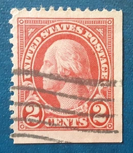US 1923 2c Used U-85 VF/XF Washington from Scott 554c 7636 - Picture 1 of 2