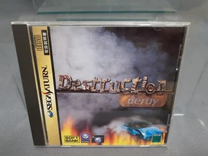 SEGA SATURN DESTRUCCIÓN DERBY Versión Japonesa En Caja T18604G - Imagen 1 de 3