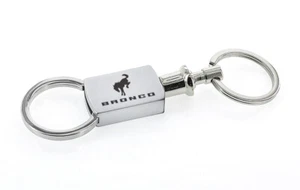 Ford Bronco Pull Apart Keychain Key Ring Chain Tag Fob Holder - Picture 1 of 2