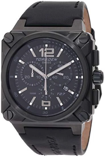 Torgoen Swiss Hombre T27106 Serie T27 Clásico Negro  Foto 1 de 1