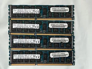 SK Hynix 64GB (4 x 16GB) HMT42GR7BFR4C PC3-14900R DDR3 ECC Server RAM - Picture 1 of 1