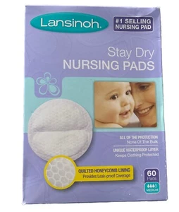 Lansinoh Cuscinetti Infermieristici Stay Dry 60 Ct. - Foto 1 di 1