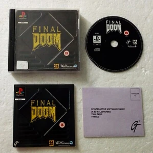 FINAL DOOM (1996) versione PAL UK/FRA/DEU console Sony PlayStation 1/PS1 CIB - Foto 1 di 15