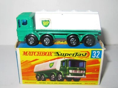 Matchbox Superfast No.32 -LEYLAND PETROL TANKER 'BP - EXCELLENT - Image 1 of 4