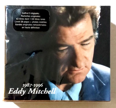 New! Eddy Mitchell 1987-1996 5 Digipak CD Box Set 1998 Polydor France Import - Image 1 of 4
