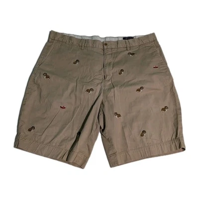 Pantalones Cortos Chinos Polo Ralph Lauren Elastizados Calce Clásico Talla 38 Bulldog Bordados  Foto 1 de 4