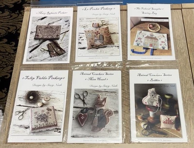 Stacy Nash Cross-Stitch Pattern Bundle - 6 Different Patterns (see Desc. ) New - Image 1 of 4