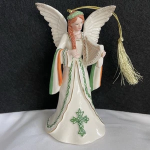 Lenox Shannon of Ireland Angel Christmas Ornament Celtic Irish Original Box - Picture 1 of 11