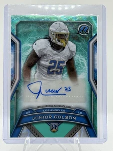 Junior Colson 2024 Topps Resurgence Rookie Signatures Auto Aqua Surge /249 - Picture 1 of 2