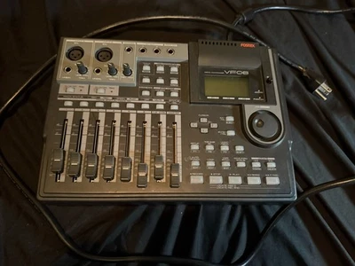 Fostex VF08 Digital Multitracker / 8-Track Recorder with Cord - Tested Working - Image 1 of 4