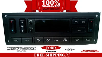 2005-2006 Ford Expedition A/C Heater Temperature Climate Control - Image 1 of 4