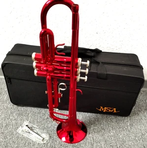 Trompete Bb MSA + Koffer kit für Reinigung - Bild 1 von 16