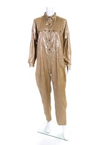 Suzie Kondi Womens Lurex Jumpsuit SS20 Teddy Size XS/S - Picture 1 of 6