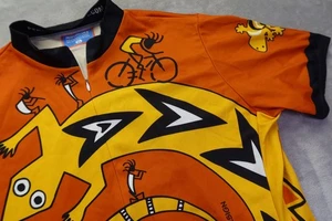 Performance Bike Cycling Jersey Mens XL Southwest Tribal Gecko Lizard - Picture 1 of 11