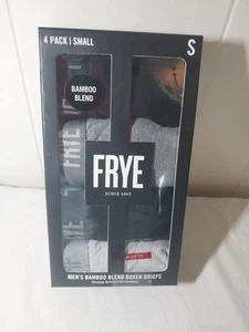 FRYE Boxershorts Herren 4er Pack Bambusmischung Ultrasoft Gr. Small grau schwarz - Bild 1 von 7