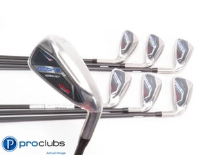 NEW Cobra AEROJET ONE Length 5-PW,GW IRON SET - KBS Senior Flex Graphite 427732 - Picture 1 of 6