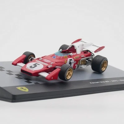 ixo 1:43 Ferrari 312 B2 1971 Clay Regazzoni Diecast Car Model Toy Vehicle - Image 1 of 4