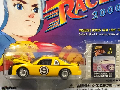 Johnny Lightning CHASE Racer X Stock Car WHITE LIGHTNING Speed Racer 2000 - Image 1 of 4