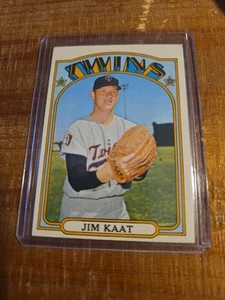 1972 TOPPS JIM KAAT #709  EXMT   - Picture 1 of 2