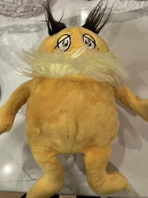 Dr. Seuss The Lorax 12 英寸毛绒填充动物 Kohls Cares 2020 黄色 — 第 1/2 张图片