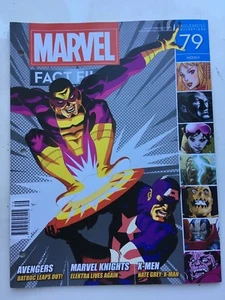 MARVEL FACT FILES COLLECTION - ISSUE 79 - EAGLEMOSS MAGAZINE AVENGERS COMIC - Imagen 1 de 1
