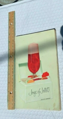 LIBRO DE RECETAS JOYS OF JELL-O 95 PÁGINAS VINTAGE SIN FECHA COMIDA GENERAL Foto 1 de 4