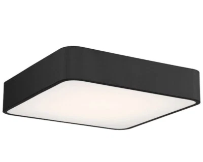 Access Lighting 格拉纳达 16 英寸 1-Light Black Flush Mount 黑色 — 第 1/4 张图片