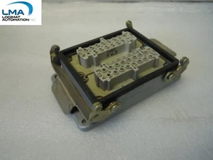 EPIC H-BE16BS CONNECTOR 16-PIN 400V/6kV/3 + MOUNT BASE HOUSING CONTACT H-B32AG - Picture 1 of 3