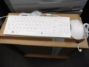 HP Keyboard Mouse White Health Care Edition 926943-001 926941-001 Bundle - Picture 1 of 1