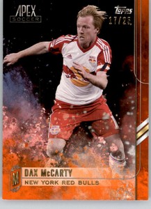 2015 Topps APEX MLS Soccer ORANGE PARALLELS Pick From List/Complete Your Set